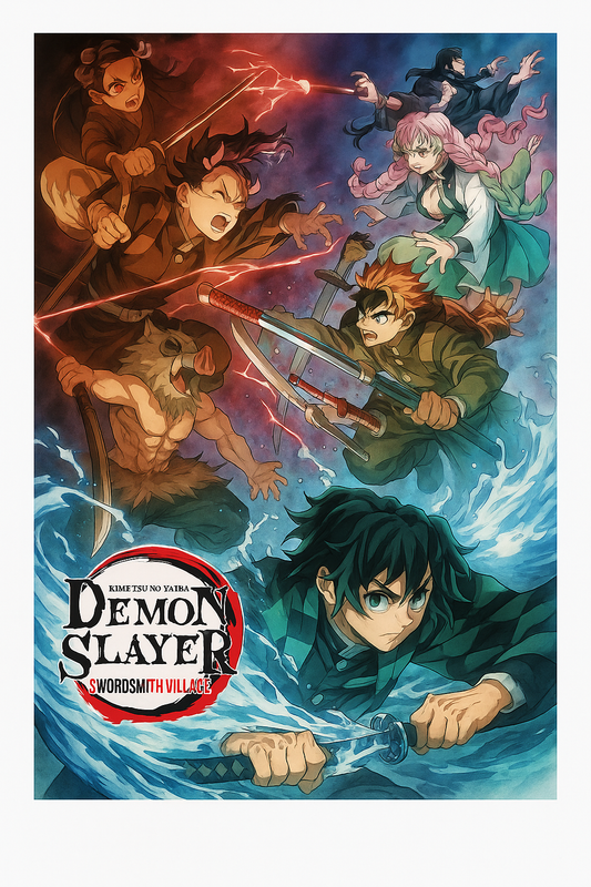 (86cm x 57cm)POSTER SwordSmith Village ARC